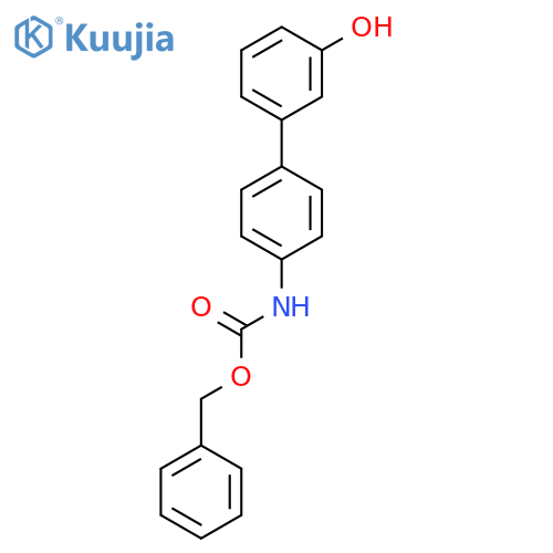 3-(4-Cbz-Aminophenyl)phenol structure