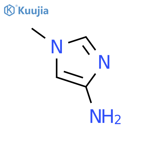 1-Methyl-1H-imidazol-4-amine structure
