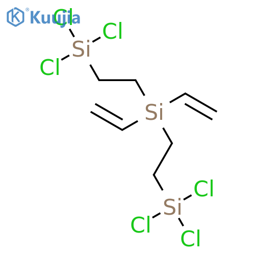SILANE, DIETHENYLBIS[2-(TRICHLOROSILYL)ETHYL]- structure