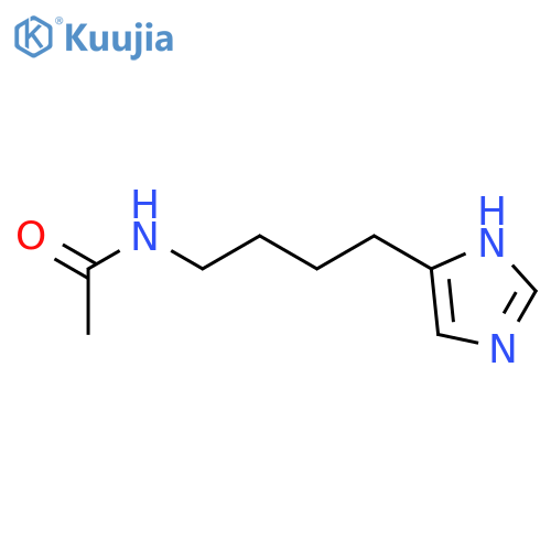 Acetamide,N-[4-(1H-imidazol-5-yl)butyl]- structure