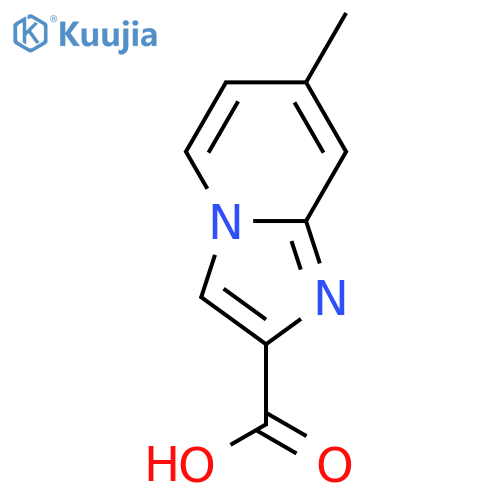 7-Methylimidazo[1,2-a]pyridine-2-carboxylic acid structure
