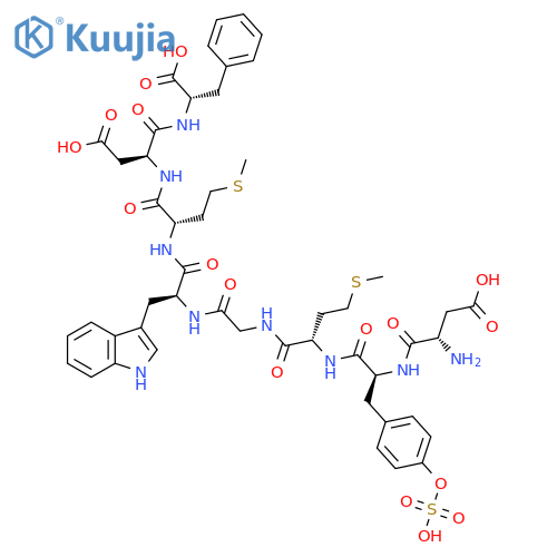 Cholecystokinin (26-33) structure