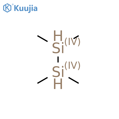sym-Tetramethyldisilane structure