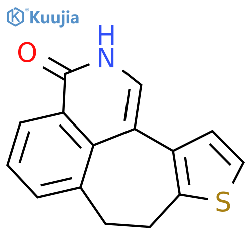 Thieno[2',3':6,7]cyclohept[1,2,3-de]isoquinolin-3(2H)-one, 7,8-dihydro- structure