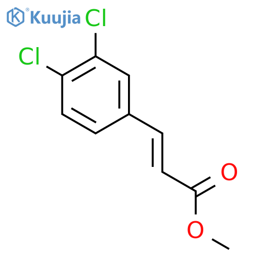 methyl 3-(3,4-dichlorophenyl)prop-2-enoate structure