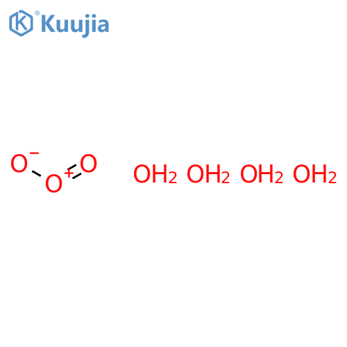 Ozone, tetrahydrate structure