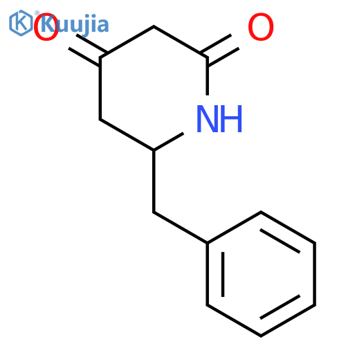 6-benzylpiperidine-2,4-dione structure