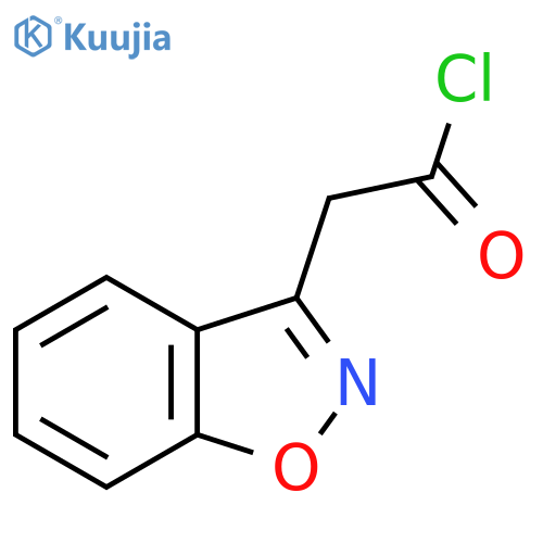 1,2-Benzisoxazole-3-acetyl chloride structure