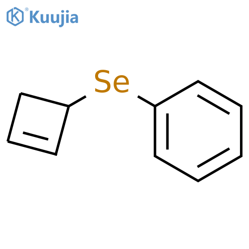 (2-Cyclobuten-1-ylseleno)-benzene structure