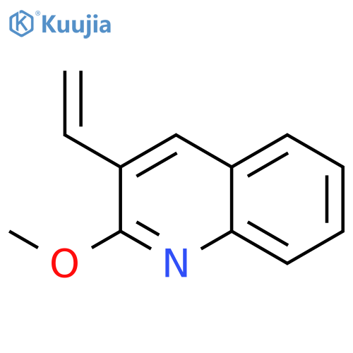 3-ethenyl-2-methoxyquinoline structure