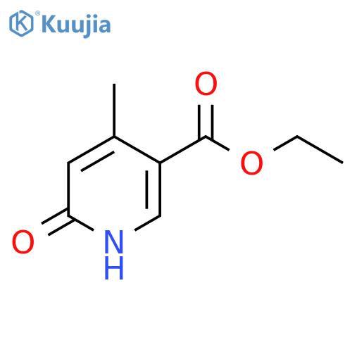 Ethyl 6-hydroxy-4-methylnicotinate structure