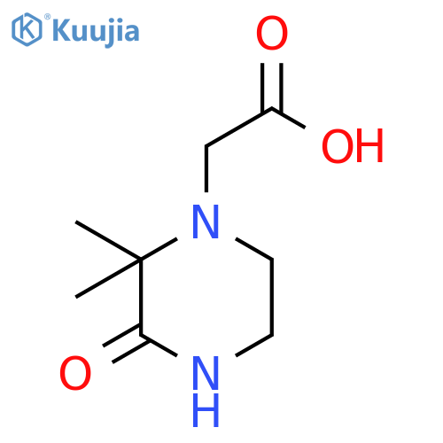 2-(2,2-dimethyl-3-oxopiperazin-1-yl)acetic Acid Hydrochloride structure