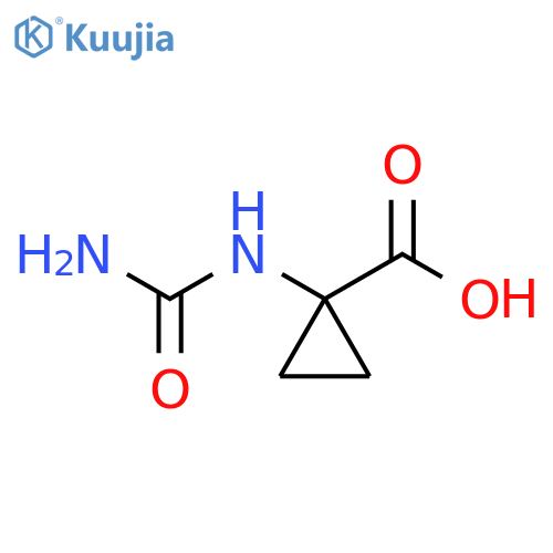 1-(carbamoylamino)cyclopropane-1-carboxylic acid structure