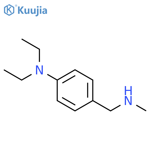 N,N-diethyl-4-(methylamino)methylaniline structure