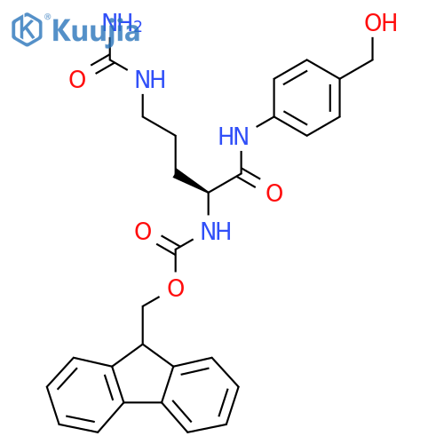 Fmoc-Cit-PAB-OH structure