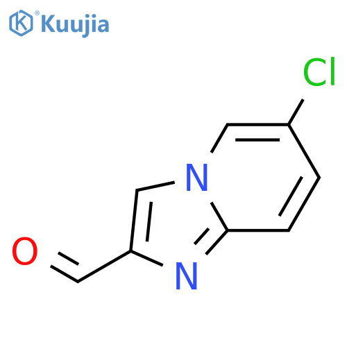 6-Chloroimidazo[1,2-a]pyridine-2-carbaldehyde structure