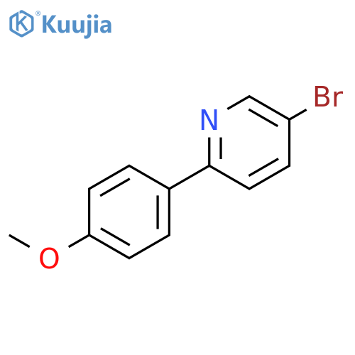 5-Bromo-2-(4-methoxyphenyl)pyridine structure