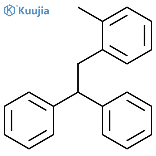 Benzene, 1-(2,2-diphenylethyl)-2-methyl- structure