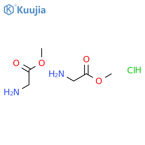 Methyl 2-aminoacetate hydrochloride(2:1) structure