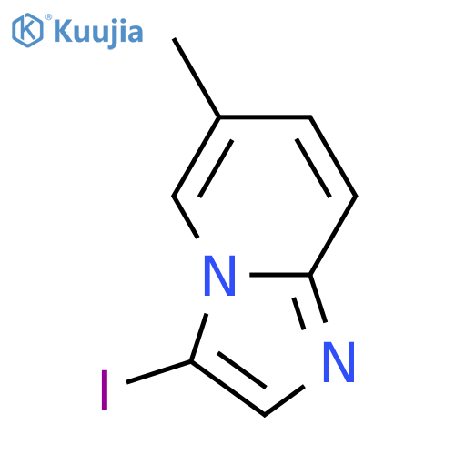 3-Iodo-6-methylimidazo1,2-apyridine structure