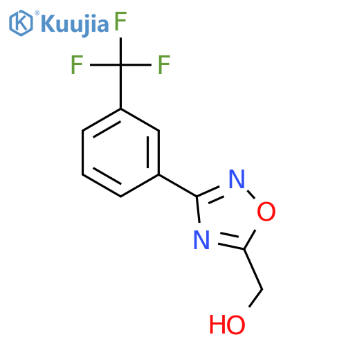 (3-(3-(Trifluoromethyl)phenyl)-1,2,4-oxadiazol-5-yl)methanol structure