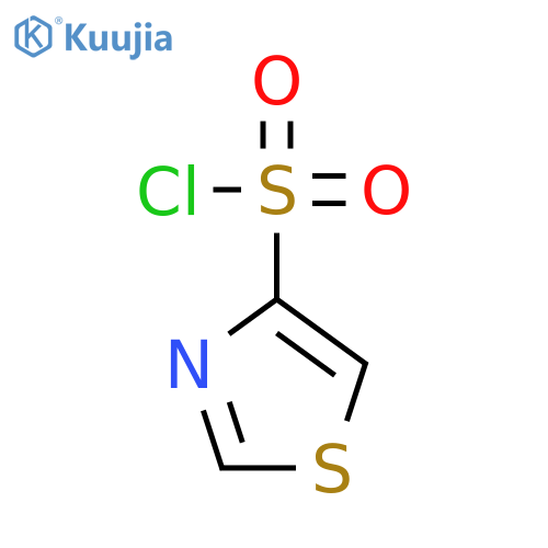 1,3-thiazole-4-sulfonyl chloride structure