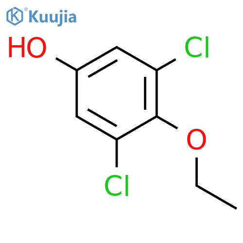 Phenol, 3,5-dichloro-4-ethoxy- structure