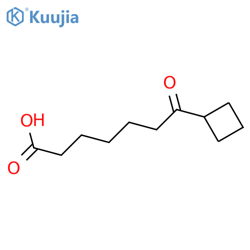 7-cyclobutyl-7-oxoheptanoic Acid structure