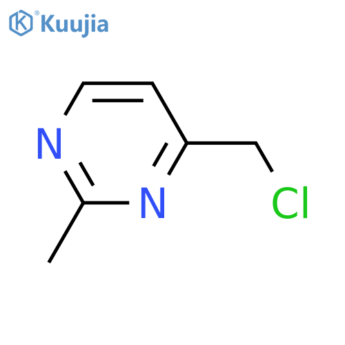 4-(Chloromethyl)-2-methylpyrimidine structure