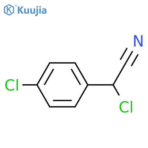 2-chloro-2-(4-chlorophenyl)acetonitrile structure