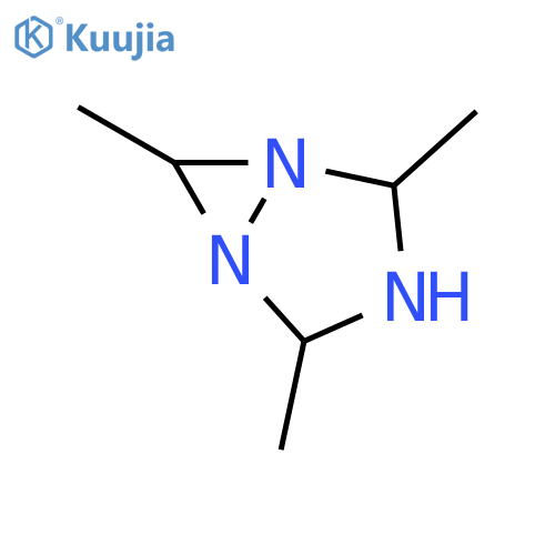1,3,5-Triazabicyclo[3.1.0]hexane,2,4,6-trimethyl- structure