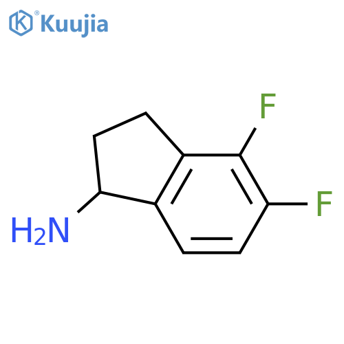 4,5-DIFLUORO-INDAN-1-YLAMINE structure