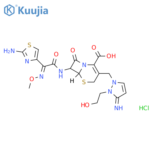 Cefoselis (hydrochloride) structure