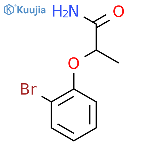 2-(2-Bromophenoxy)propanamide structure