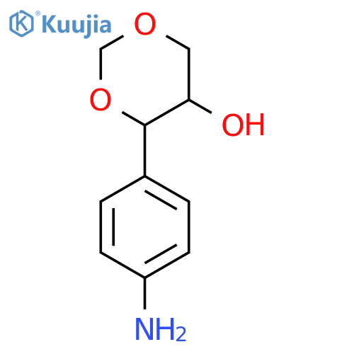 4-(4-Aminophenyl)-1,3-dioxan-5-ol structure