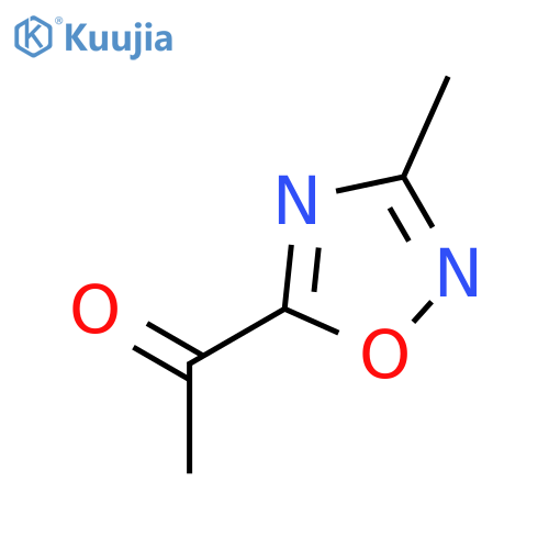 1-(3-methyl-1,2,4-oxadiazol-5-yl)ethan-1-one structure