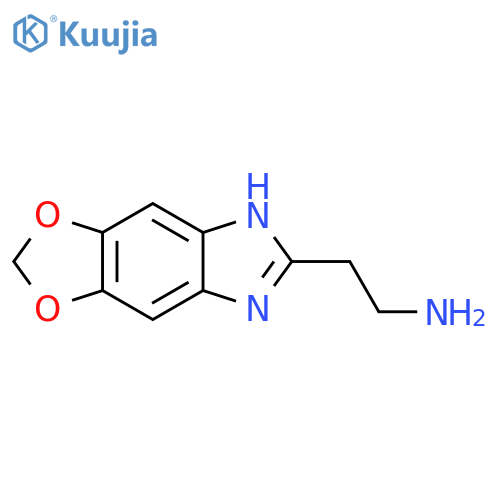 2-{4,6-dioxa-10,12-diazatricyclo7.3.0.0,3,7dodeca-1,3(7),8,10-tetraen-11-yl}ethan-1-amine structure