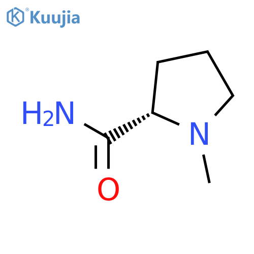 2-Pyrrolidinecarboxamide, 1-methyl-, (S)- structure