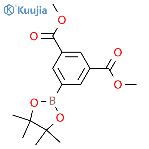 Dimethyl 5-(4,4,5,5-tetramethyl-1,3,2-dioxaborolan-2-YL)isophthalate structure