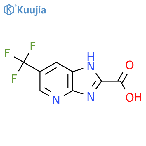 6-(Trifluoromethyl)-1H-imidazo[4,5-B]pyridine-2-carboxylic acid structure