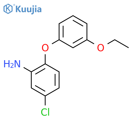 5-Chloro-2-(3-ethoxyphenoxy)aniline structure