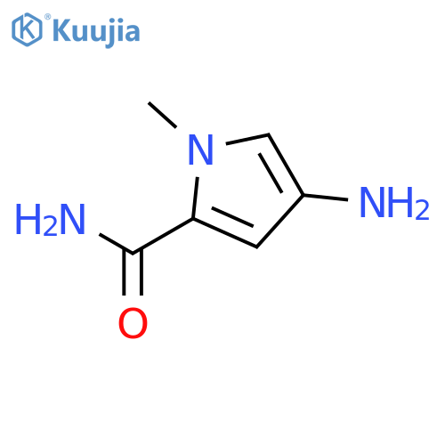 4-amino-1-methyl-1H-Pyrrole-2-carboxamide structure
