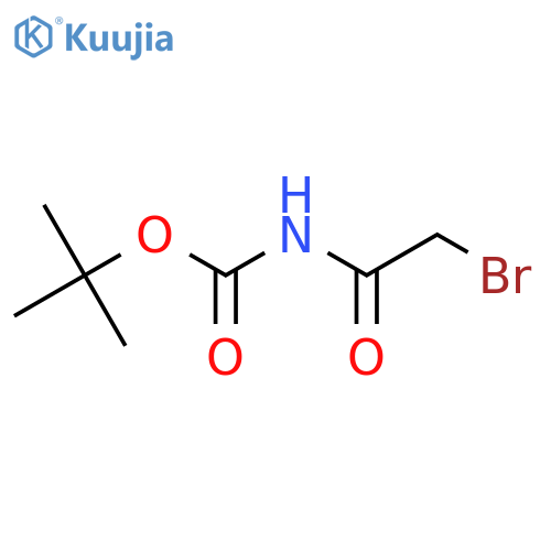 tert-butyl N-(2-bromoacetyl)carbamate structure