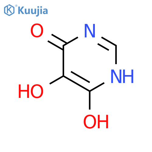 5,6-Dihydroxy-4(3H)-pyrimidinone structure