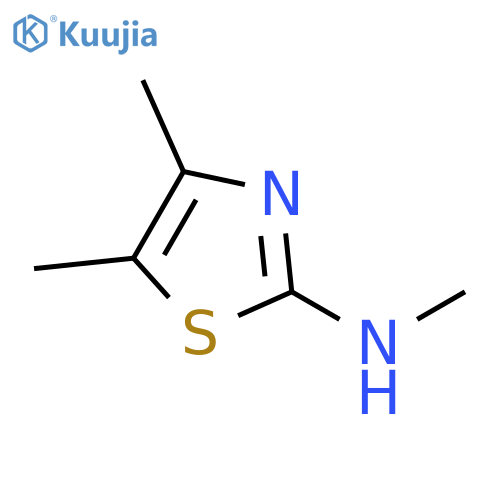2-Thiazolamine,N,4,5-trimethyl- structure